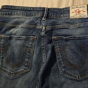 Jenni Blue Mid Rise Skinny Jeans